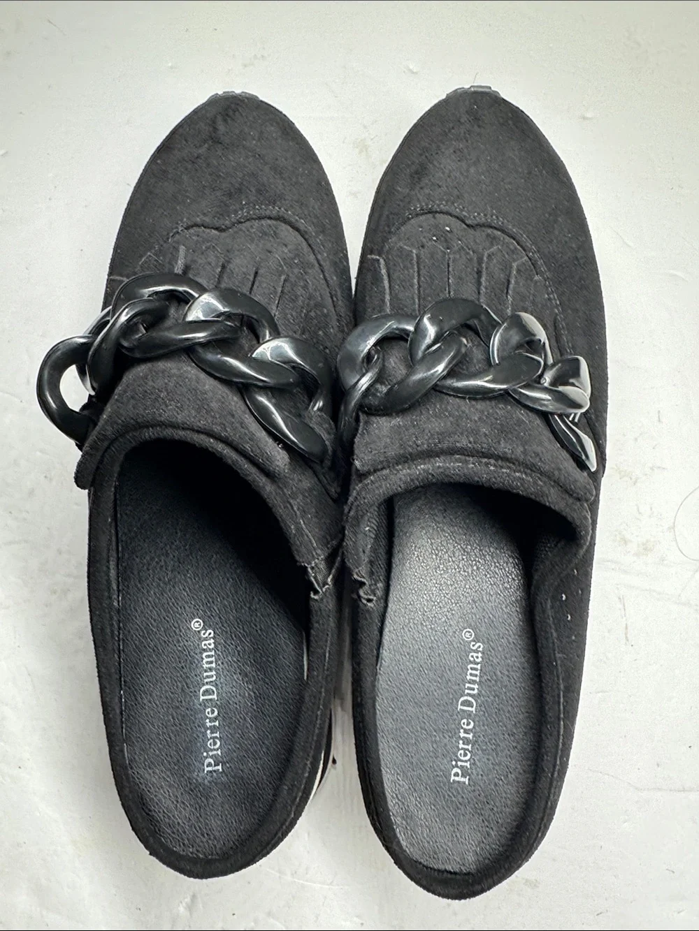 Pierre Dumas Paloma-3 Women's Platform Fashion Mule Sneakers chain comfort 10
